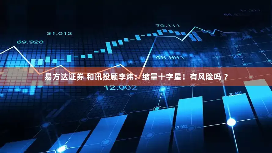 易方达证券 和讯投顾李炜：缩量十字星！有风险吗 ？